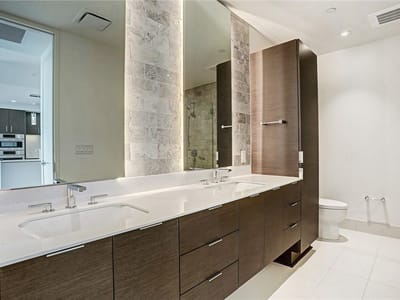 Kitchen at 301 West Ave Unit #4504 - 1 bed 1 bath home