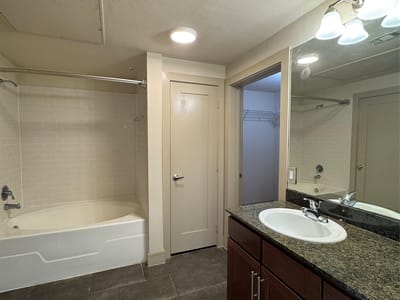 Bathroom at 3016 Guadalupe St Unit #305 - 2 bed 2 bath home