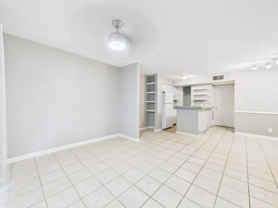 Living area at 3018 1st St Unit #109 - 1 bed 1 bath home
