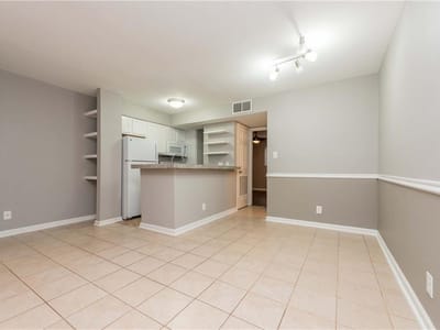 Living area at 3018 1st St Unit #109 - 1 bed 1 bath home