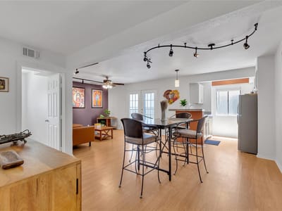 Living area at 3018 S 1st ST Unit #112 - 2 bed 1 bath home