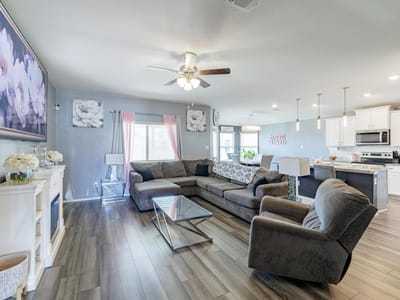 Primary bedroom at 302 Paddock Ln - 4 bed 2 bath home