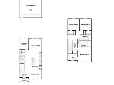 Living area at 302 Puerto Plata Ave - 3 bed 2 bath home