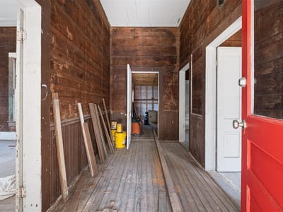 Primary bedroom at 302 Washington St - 2 bed 1 bath home