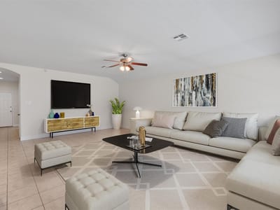 Primary bedroom at 3021 Angelina CT - 3 bed 2 bath home