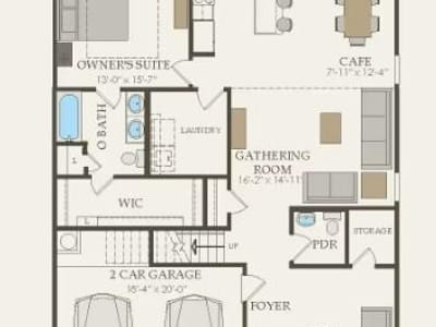 Living area at 304 Daniels Dusty TRL - 5 bed 3 bath home