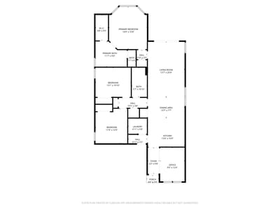 Living area at 304 Winding Hollow Ln - 3 bed 2 bath home
