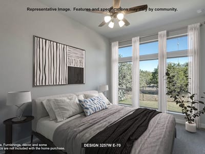 Primary bedroom at 305 Prickly Poppy WAY - 4 bed 3 bath home