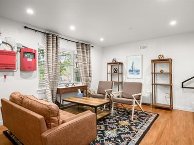 Living area at 306 E 30th St  #105 - Park Avenue Condominiums, Austin, TX