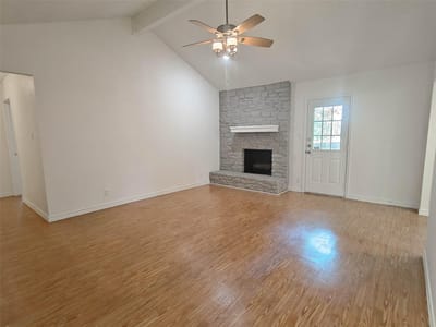 Living area at 306 Lakeway DR - 3 bed 2 bath home