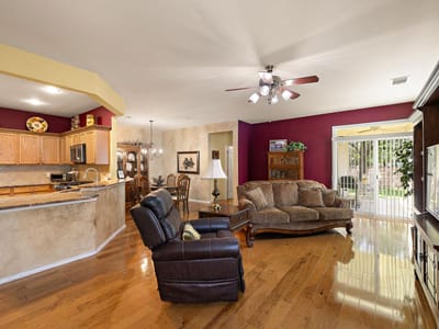 Primary bedroom at 308 Portsmouth DR - 2 bed 2 bath home