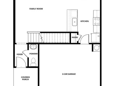 Living area at 309 Carmel Canyon TRL - 2 bed 2 bath home