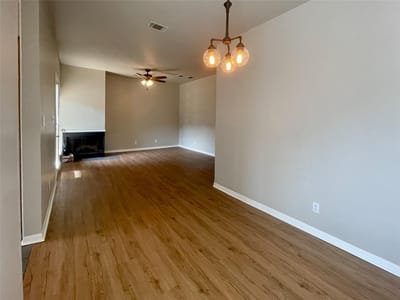 Living area at 310 Pat Garrison ST Unit #8 - 2 bed 2 bath home