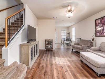 Primary bedroom at 3101 Davis LN Unit #8402 - 2 bed 2 bath home