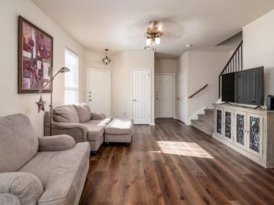 Primary bedroom at 3101 Davis Ln Unit #8402 - 2 bed 2 bath home