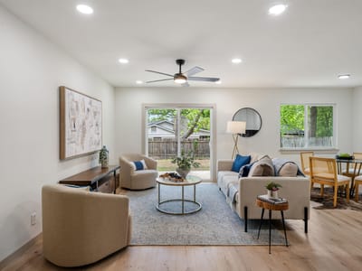 Primary bedroom at 3101 Steck Ave - 4 bed 2 bath home