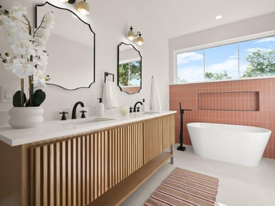 Bathroom at 3103 Garwood ST Unit #1 - 3 bed 3 bath home