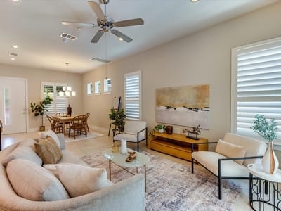 Living area at 3108 E 51st ST Unit #1104 - 3 bed 3 bath home