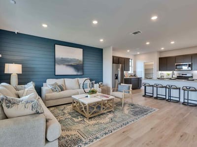 Primary bedroom at 3109 Canyon River - 2 bed 2 bath home