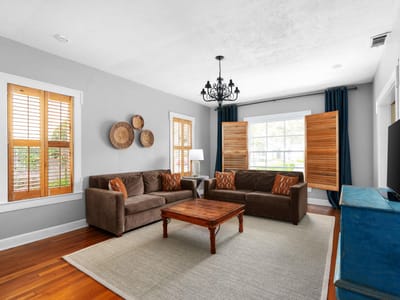 Primary bedroom at 311 E 35th ST Unit #A/B/C - Grooms Add, Austin, TX