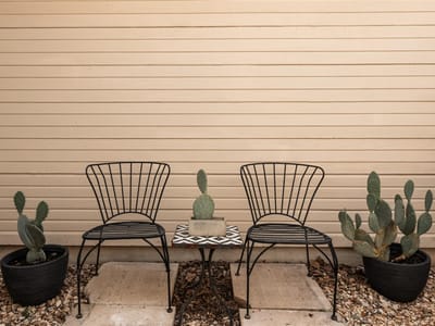Primary bedroom at 311 Quarry St - Belvin Place, San Marcos, TX