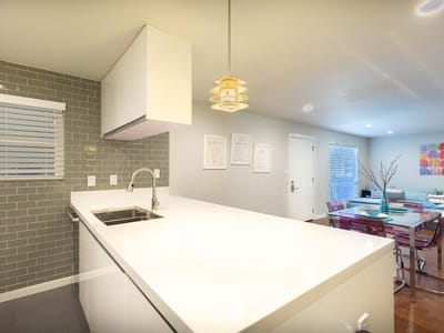 Kitchen at 3110 Red River ST Unit #C-402 - 2 bed 2 bath home