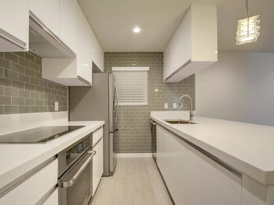Primary bedroom at 3110 Red River ST Unit #C-402 - 2 bed 2 bath home