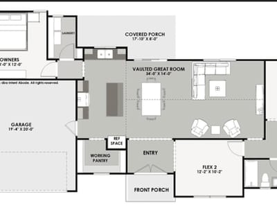 Primary bedroom at 3113 Nobel CIR - 3 bed 2 bath home
