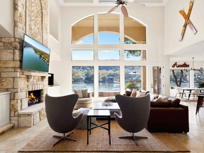 Living area at 3113 Ski Shores Ter - 4 bed 4 bath home