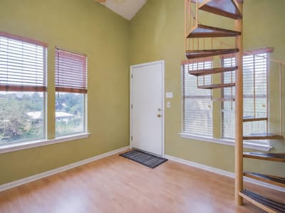 Primary bedroom at 3115 Tom Green ST Unit #404 - 2 bed 1 bath home