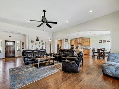 Primary bedroom at 312 First Down Dash - 3 bed 2 bath home