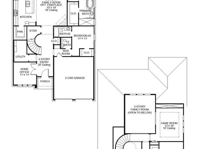 Living area at 312 Royal Fern RD - 4 bed 3 bath home