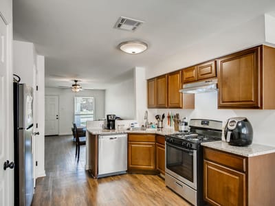Bathroom at 312 W William Cannon DR Unit #A & B - Buckingham Ridge Sec 04, Austin, TX