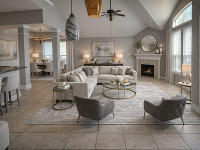 Living area at 3122 Fiorellino Pl - 5 bed 3 bath home