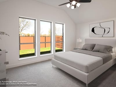 Primary bedroom at 313 Foxfire CV - 4 bed 3 bath home