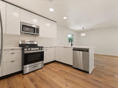 Kitchen at 313 Mill St - A M Ramsay, San Marcos, TX