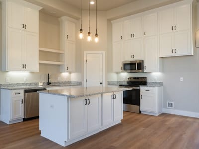 Primary bedroom at 313 String Prairie Way - 3 bed 2 bath home