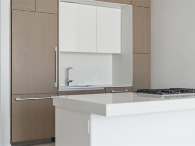 Living area at 313 W 17th ST Unit #1202 - 1 bed 1 bath home