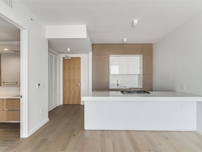 Primary bedroom at 313 W 17th ST Unit #1202 - 1 bed 1 bath home