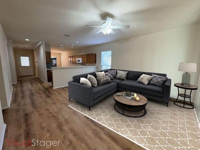 Primary bedroom at 318 Crockett Loop - 3 bed 2 bath home