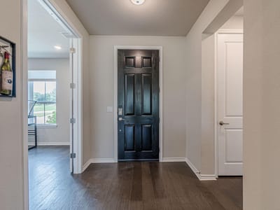 Primary bedroom at 318 Dancing Oak Ln Unit #104 - 2 bed 2 bath home