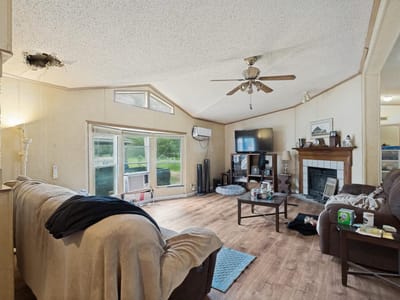 Primary bedroom at 319 Green Oaks DR - 3 bed 2 bath home