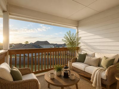 Living area at 319 William Moon Way - 3 bed 2 bath home