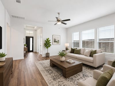 Primary bedroom at 319 William Moon Way - 3 bed 2 bath home