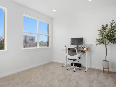 Primary bedroom at 3200 Dampier Pass - 3 bed 2 bath home