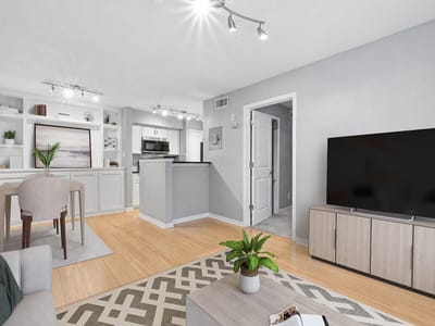 Primary bedroom at 3204 Menchaca Rd Unit #303 - 1 bed 1 bath home