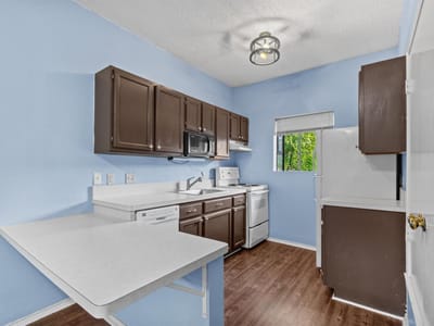 Primary bedroom at 3206 King St Unit #204 - 1 bed 1 bath home