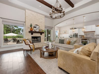 Living area at 321 Aldea CV - 4 bed 3 bath home