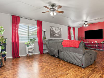 Primary bedroom at 327 Comal RUN - 4 bed 2 bath home