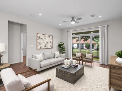 Living area at 330 Portsmouth Dr - 2 bed 2 bath home